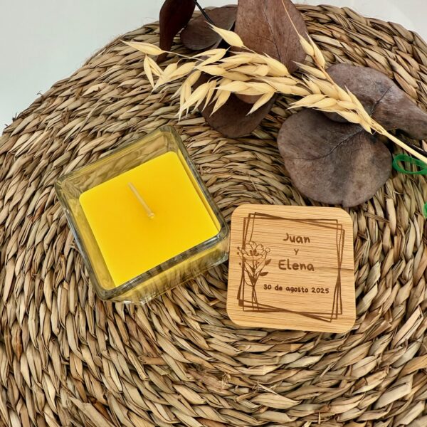 Vela aromática "colores"
